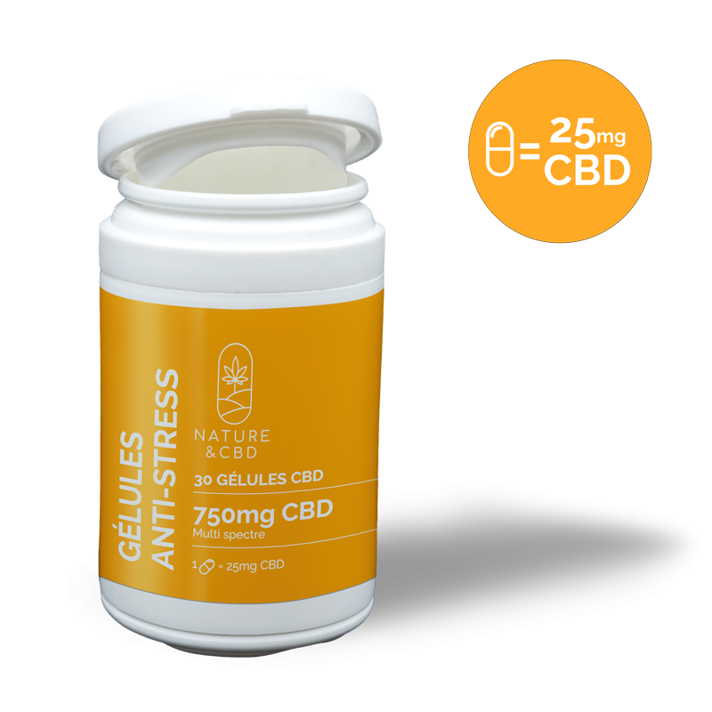 Gélule anti-stress CBD