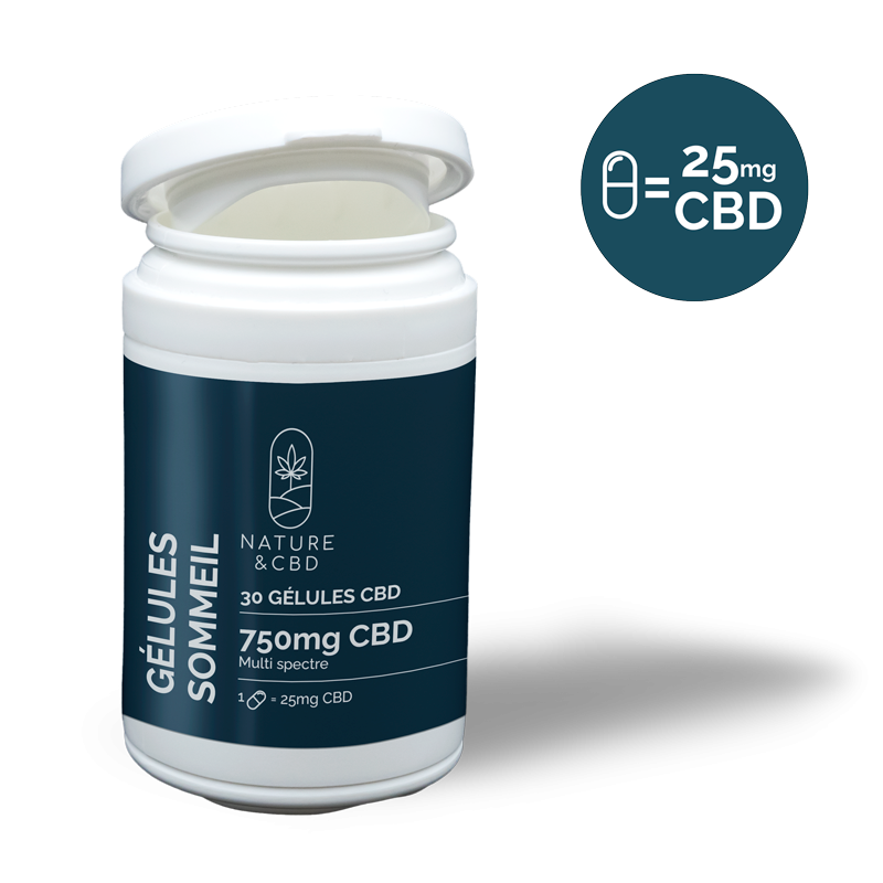 Gélule Sommeil CBD