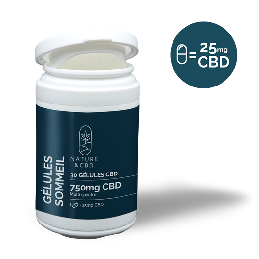 Gélule Sommeil CBD
